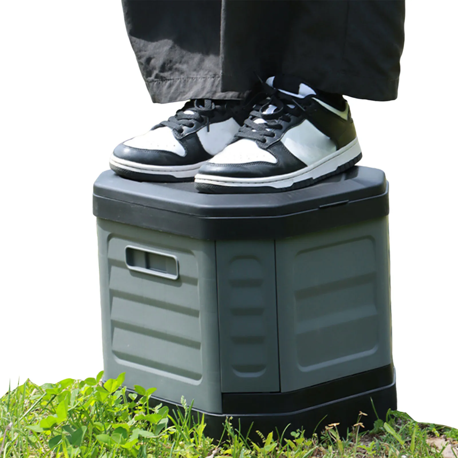 

Folding Camping Toilet Reusable Collapsible Toilets Anti-Odor Travel Potty for Camping Travel Outdoor Car RV & Emergency Use