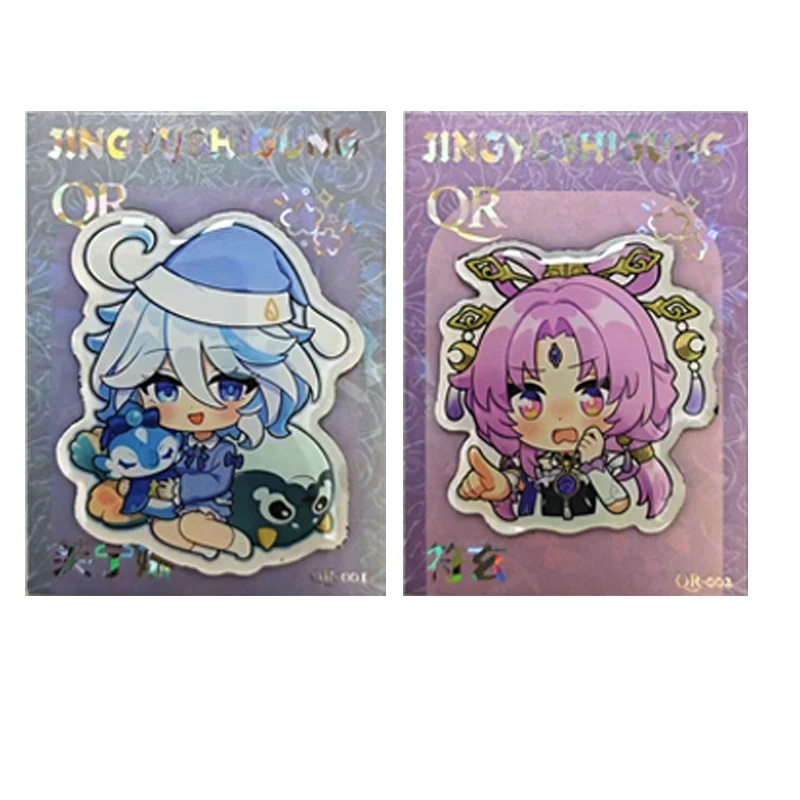 ญี่ปุ่นอะนิเมะเทพธิดา Story Qr Furina Fu Xuan Firefly Rappa มีนาคม 7Th สะสมการ์ดวันเกิดคริสต์มาสของขวัญของเล่นเด็ก