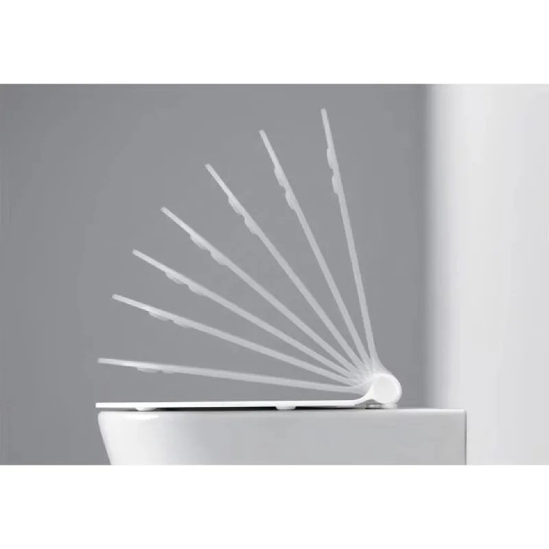 WC Intelligente Moderno in Ceramica con Scarico a Parete, Sedile Riscaldato, Telecomando e Wi-Fi per Bagno