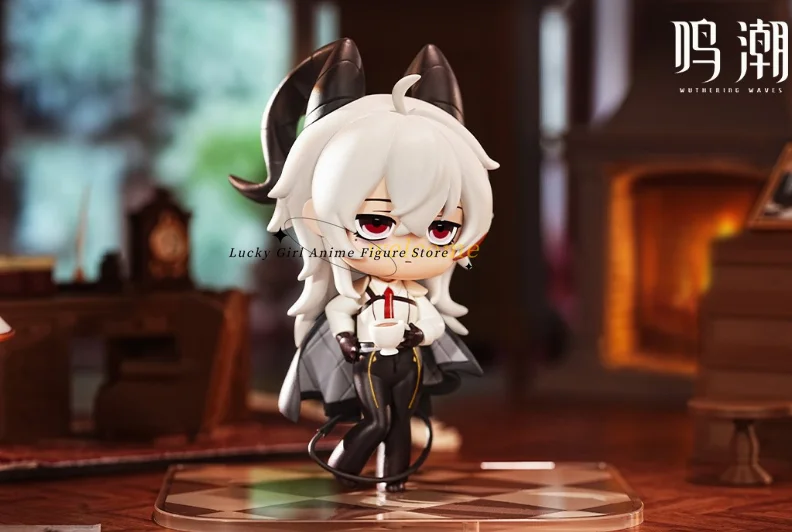 In Stock Original Kuro Games Wuthering Waves Zanni A Moment of Leisure Is Over. 8cm Animation Doll Figure Ornament  Model