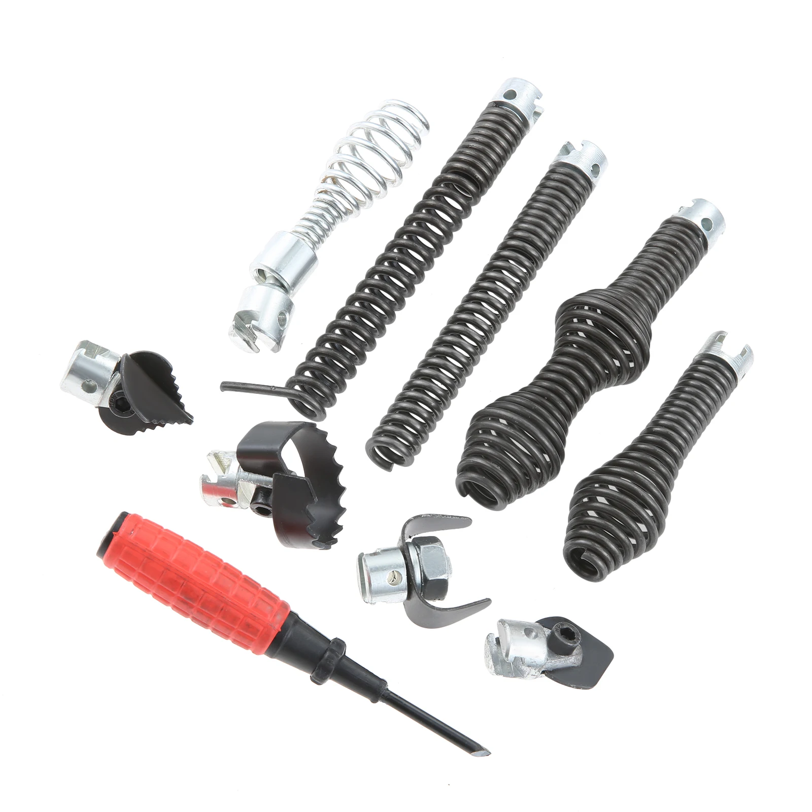 10pcs Drain Pipe Cleaning Kit Drain Cable Cutting Kit for RIDGID C-4 C-6 C-7 C-8 C-9 Fit 5/16