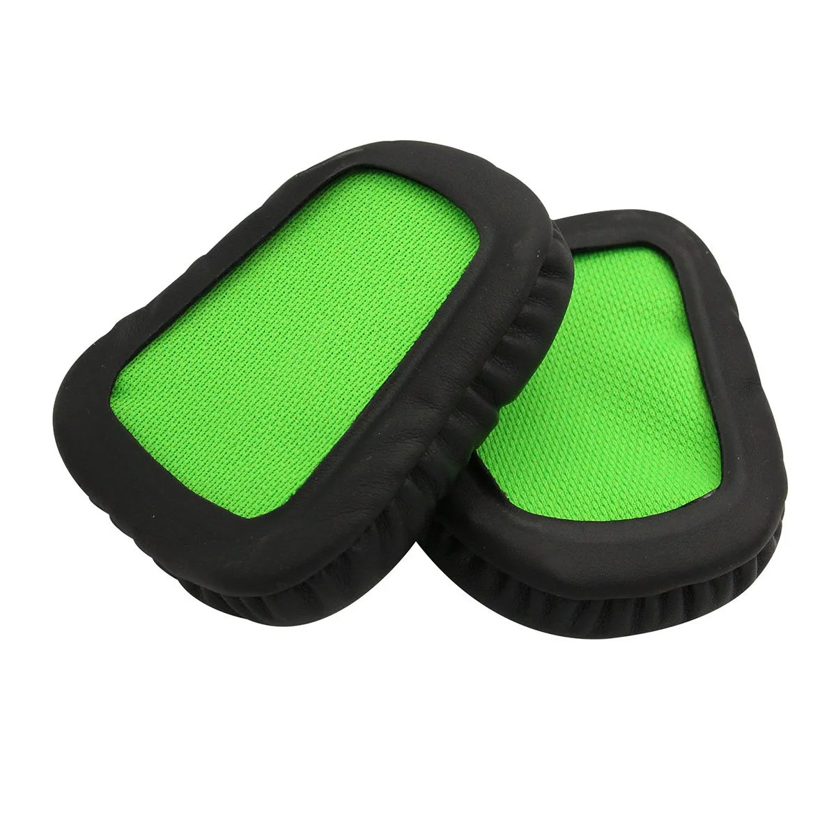Substituição macio espuma earpads almofadas de ouvido capa almofada copos muffs verde bandana para razer chimaera electra v2 7.1 usb headsets