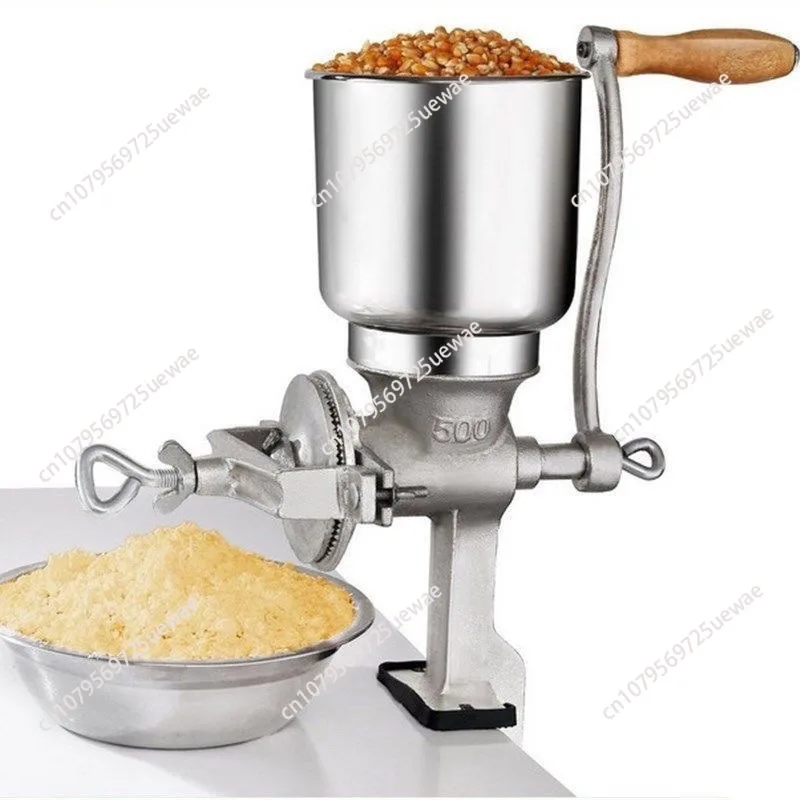 Manual Corn Grinder Flour Maker Wheat Grain Nut Mill Grinder Kitchen Tool