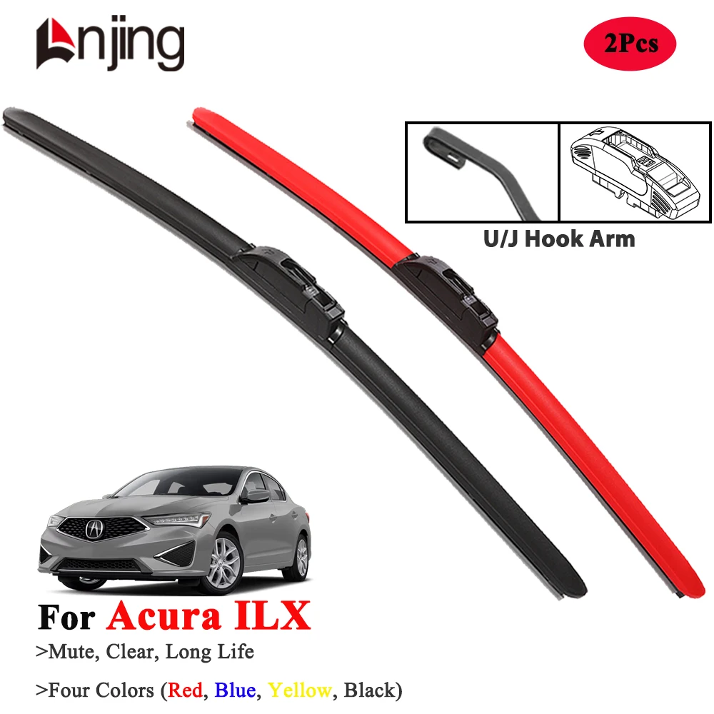 

LNJING Colorful Wiper Blades For Acura ILX 2013-2022