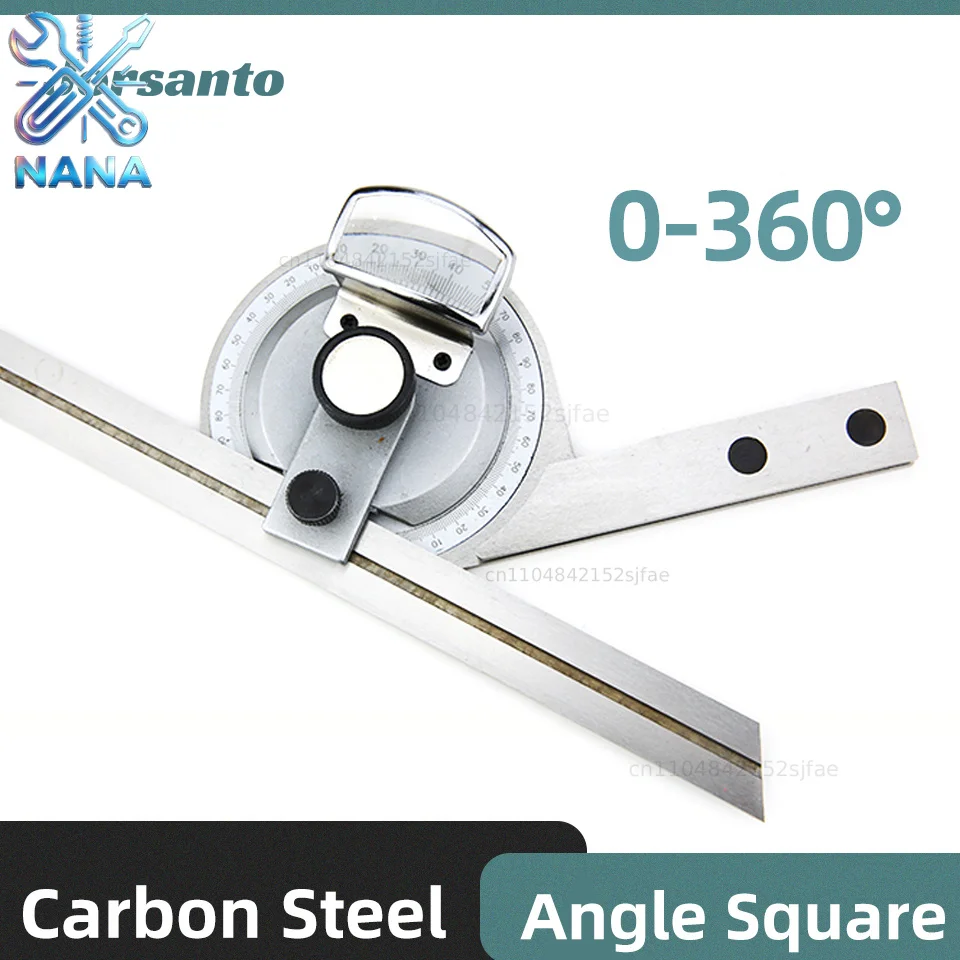 Universal Angle Ruler Protractor Multi Angle Measuring Ruler Carpentry Tools Angle Gauge Goniometro Square Ruler Finder