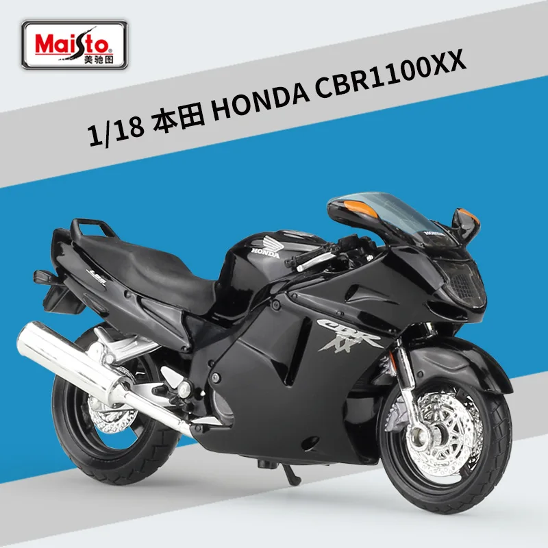 Maisto NEW 1:18 HONDA CBR1100XX Motorcycle Scale Model Toy Alloy Off-Road Racing Motorbike Africa   Motor Motorcycles Toys B557