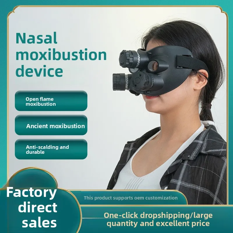 

Direct Moxibustion Nose Set - Portable Sinus Therapy, Home Use Nasal Care with Moxa Tools