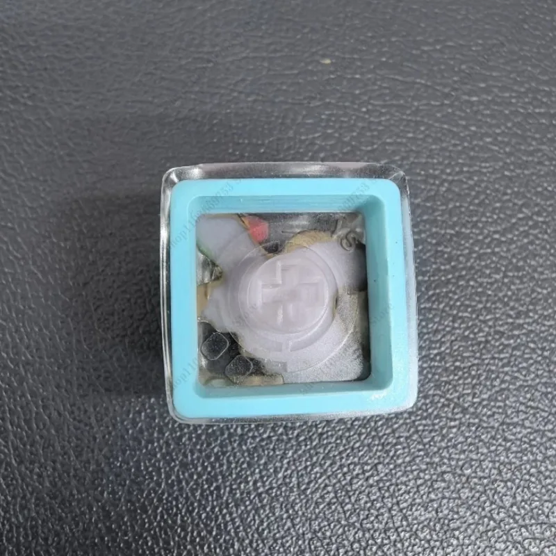 Pokemon Custom Handwork Keycaps Resin Translucent Keys Anime Figure Lapras Exquisite 3D Keycap for Cross Axis Keyboard Gifts