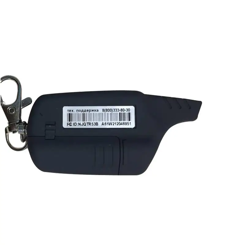 Dialog A 61 keychain 2-way LCD Remote Control Key Fob For Russian Vehicle Security Two Way Car Alarm System StarLine A61 Dialog