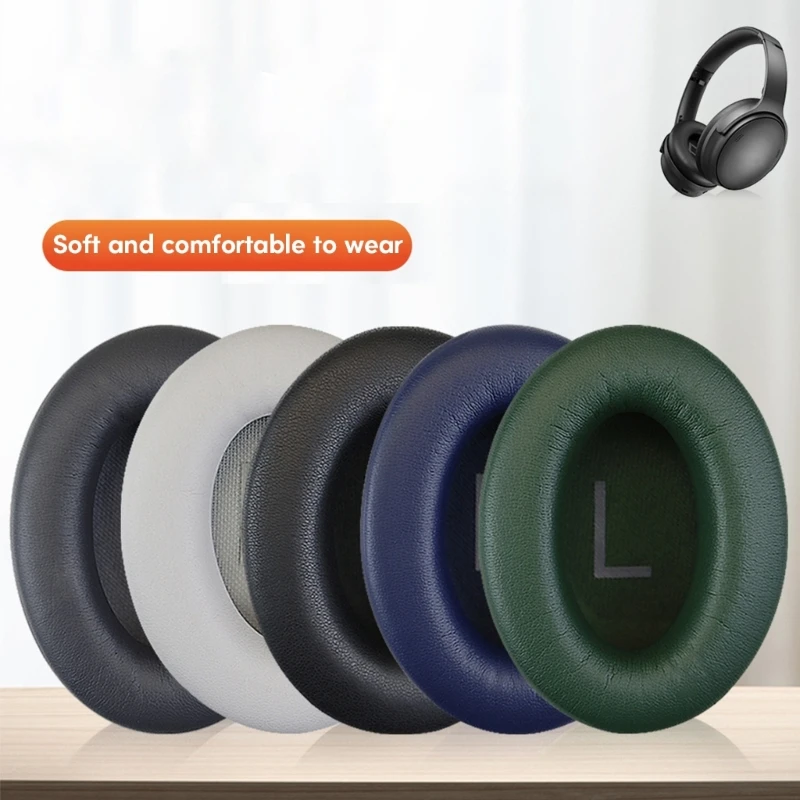 

Comfortable Sponge Ear Pads for QC45 Earphones Memory Foam Earpads,Clear Sound Quality Comfortable Fit Ear Cushion