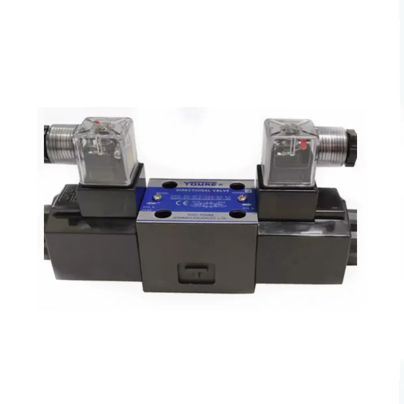 Electromagnetic directional valve DSG-01-3C2-D24-N1-50 hydraulic valve three-position four-way valve DSG-01-2B2-D24-N1-50