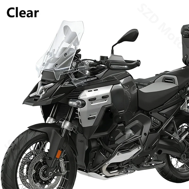 R1300GS GS1300 Windshield For BMW R 1300 GS GS1300 R1300GS Adventure Windshield Windscreen Wind Deflectors 2023-2026 2024 2025