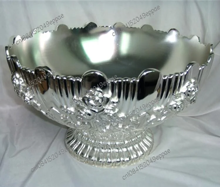 Zinc Alloy Fruit Plate, Bar Ktv Fruit Bowl, Fruit Plate Basin