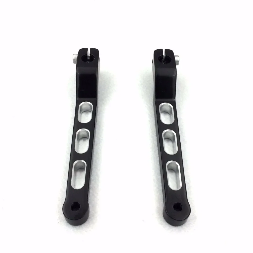 Free Shipping Motorcycle Aluminum Heel/Toe Shift Levers for Harley Davidson Road King 1988 and Later Black