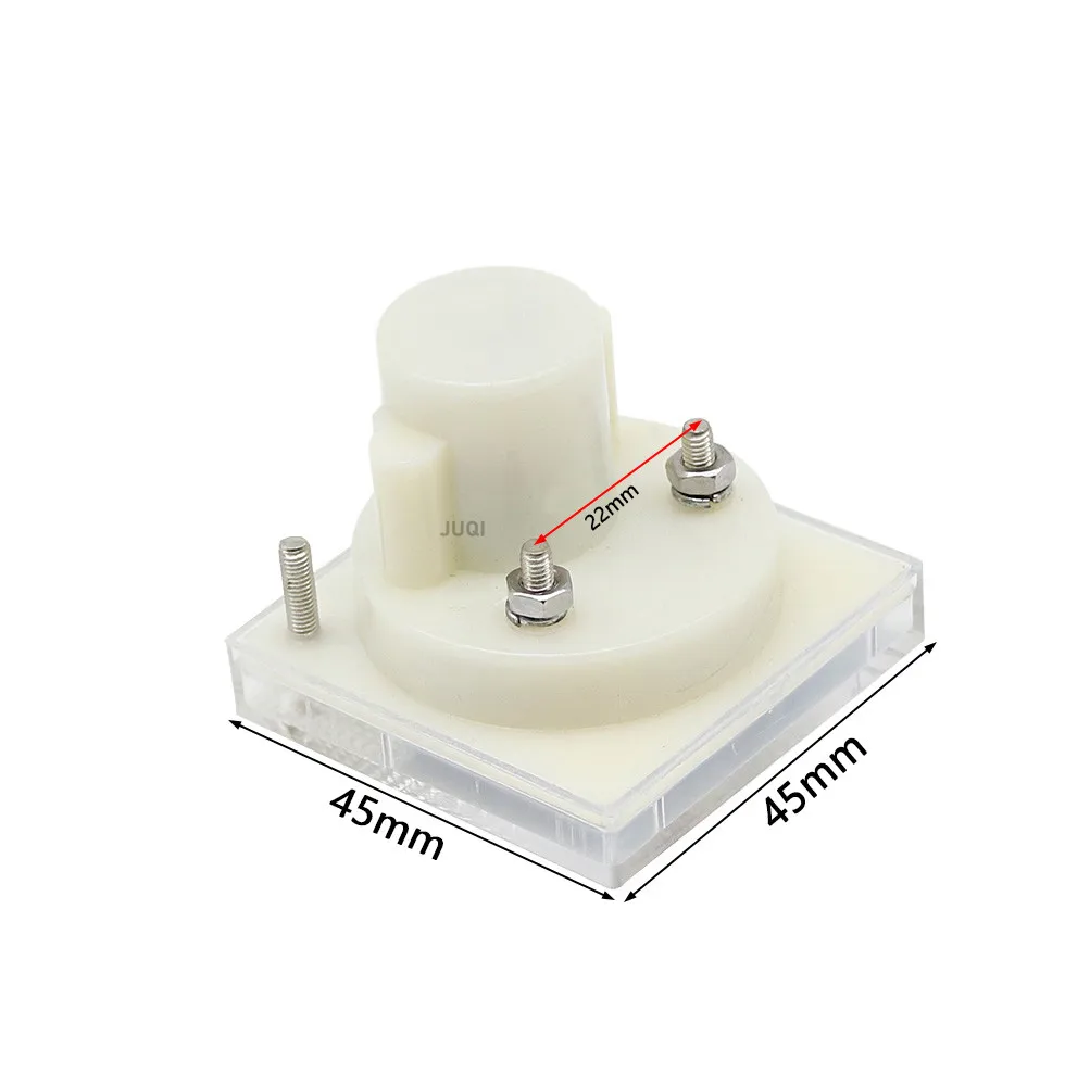 91C4-UA DC microammeter 50UA 100UA 200UA  300UA  500UA  Analog Mechanics Plate table Pointer type Ammeter 45*45mm