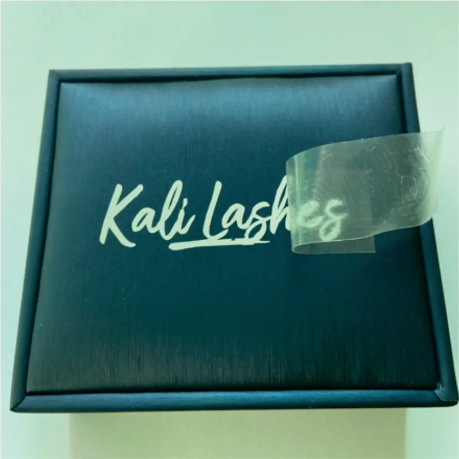 Custom 3D UV Transfer Stickers Label Metal Effect Sticker Personalized DIY Decals Waterproof Hаклейки Tags For lashes