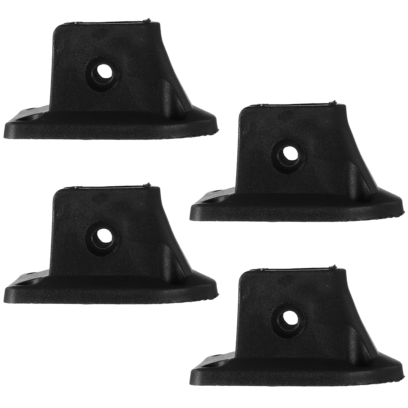 

4 Set Folding Table Accessories Foldable Lap Desk Leg Brackets Black Iron Hinge