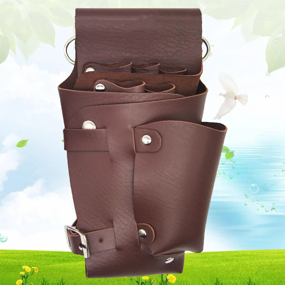 

Сумка для инструментов парикмахера, органайзер для ножниц, прочные принадлежности для салона, многофункциональная поясная сумка, заколки для волос, расческа, ножницы для хранения