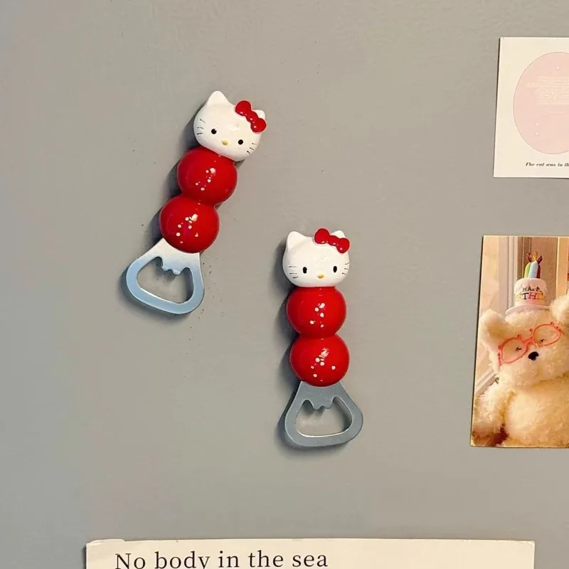 

Bottle Opener Fridge Magnet Cartoon Cat Kawaii Refrigerator Magnetic Sticker Whiteboard Message Home Kitchen Decoration Gifts