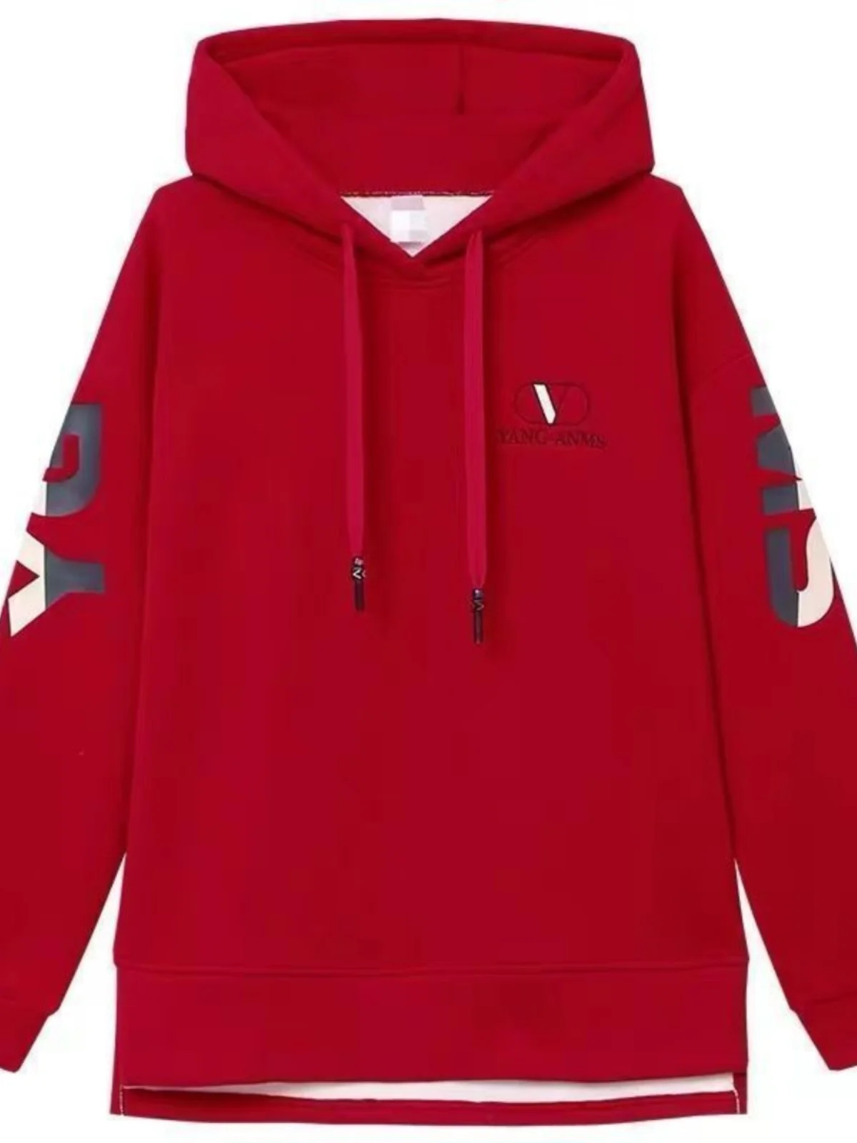 เสื้อฮู้ดดี้ผู้หญิง ความยาวปานกลาง แฟชั่น ทันสมัย สำหรับฤดูใบไม้ร่วงและฤดูหนาว รุ่นใหม่ ไซส์ใหญ่ ไซส์เล็ก  ทันสมัย สไตล์สตรีทแวร์