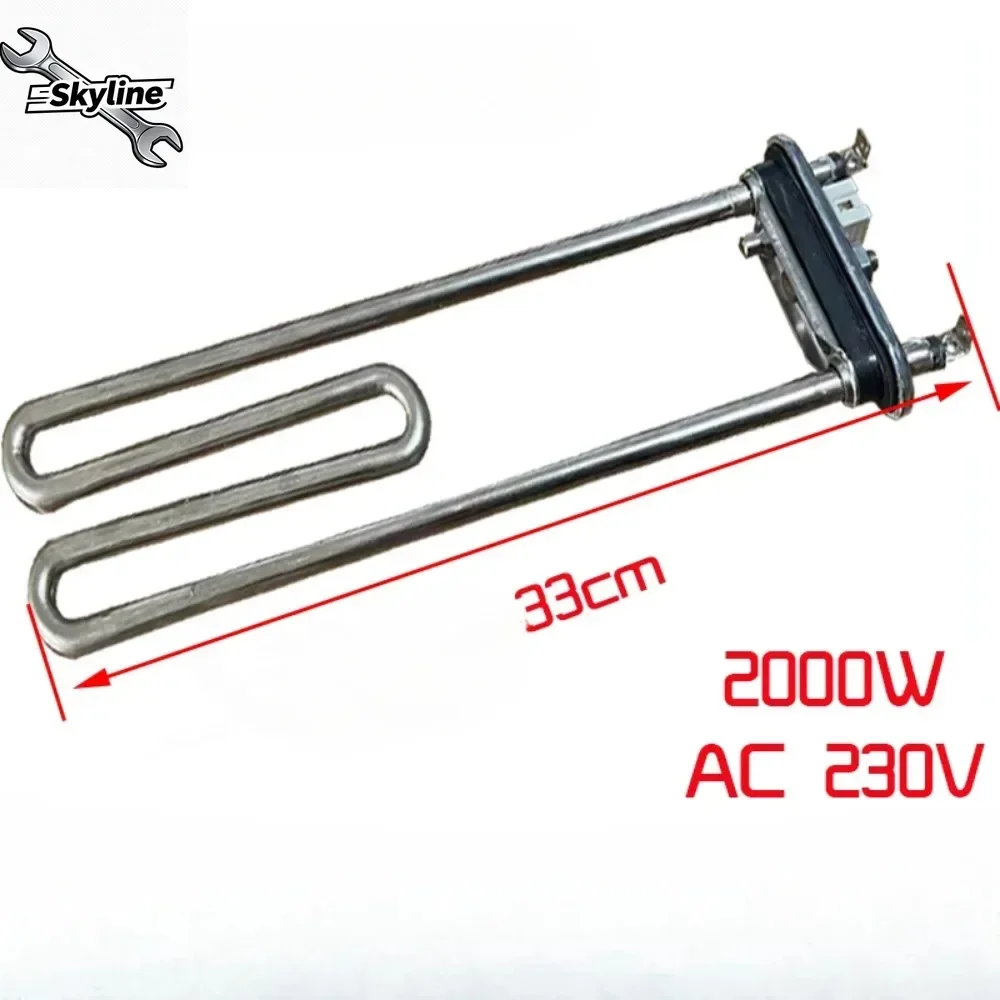

Новая нагревательная трубка для барабанной стиральной машины 15/20/26/33 см 230 В 1100 Вт 1600 Вт 2000 Вт нагревательная проволочная шайба запасные части