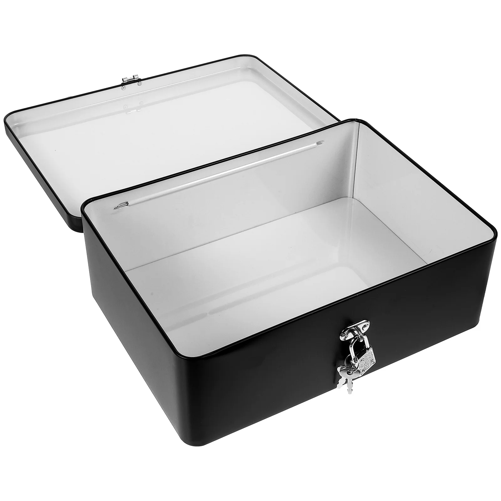 

Tinplate Storage Box Small Tinplate Box With Lock Desktop Organizer For Jewelry Necklace Earrings Keepsakes Trinkets Lightweight