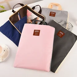 1PCS Zipper Multi-function Bag Handbag Oxford Cloth Briefcase Document Office Laptop Filing Products Desk Organizer