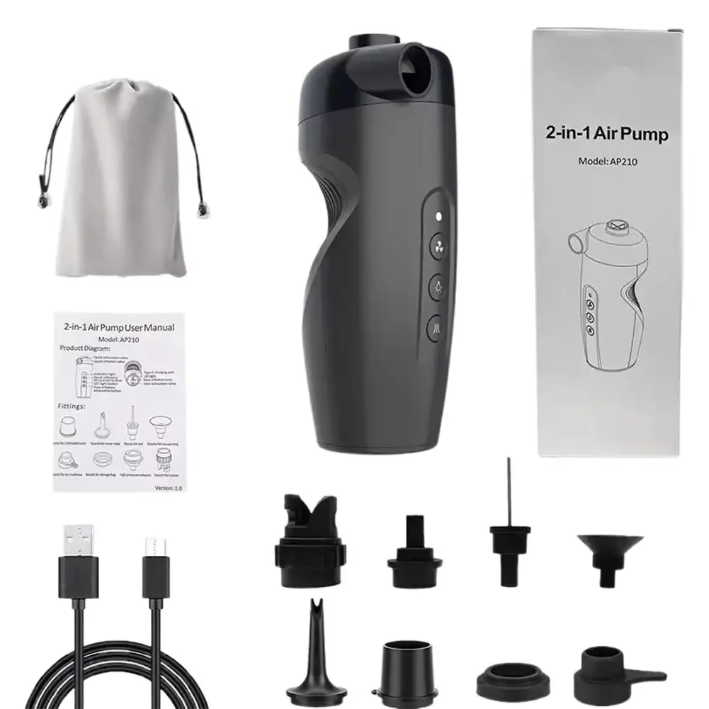 20PSI مضخة نفخ كهربائية لاسلكية محمولة في الهواء الطلق مضخة نفخ نافخة ل AP210 مجداف وقوف مجلس قارب