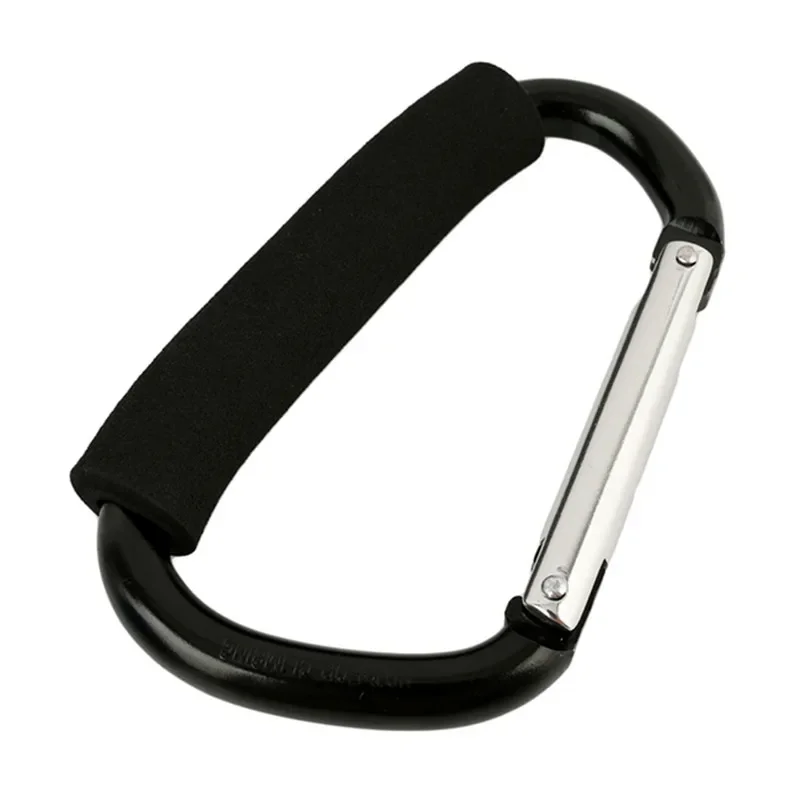 Carabiner Clip Shopping Hook D-shape Large Aluminum Alloy Carabiner for Climbing Camping Hiking Safety Mountaineering Buckle