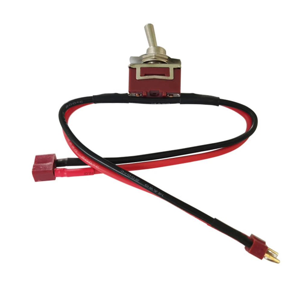 High Current Toggle Switch For RC T-type Toggle Switch XT90 Switch XT90 Connector ESC Battery Connector 15A Rated Current
