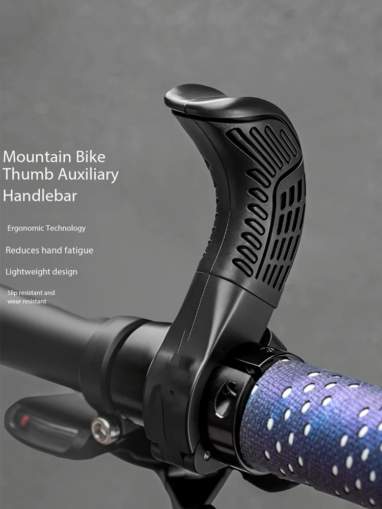 AliExpress VXM MTB Bicycle Pole End Ergonomically Designed Mini Thumb Grip for Mountain Bike Handlebars and Handlebars, Bicycle Parts