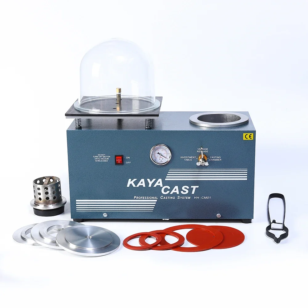 2L Jewelry Vacuum Casting Machine Vacuum Investing & Casting Machine, Jewelry Lost Wax Cast Combination