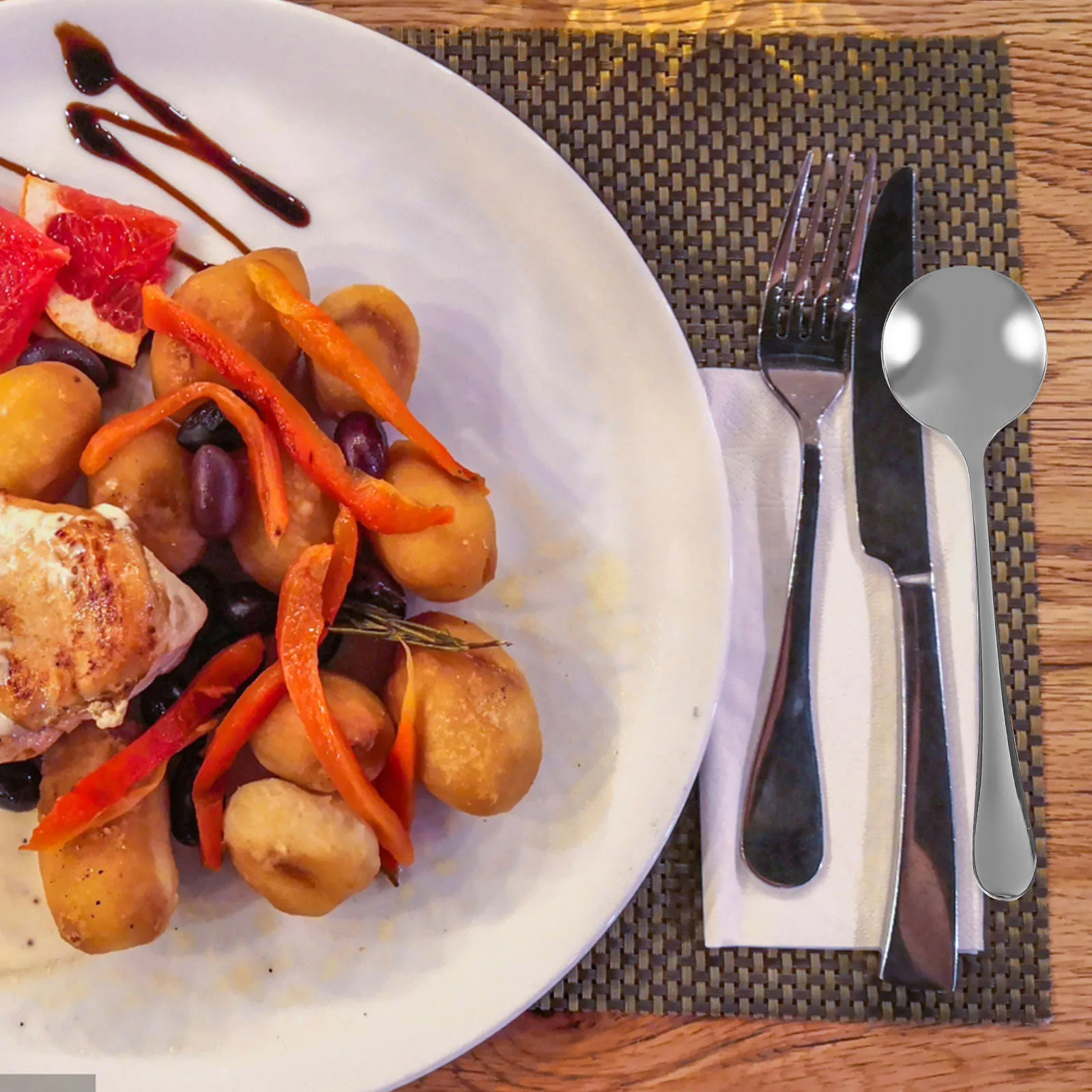 

Cheese Stainless Steel Knife Spoon Fork Set Serving Utensils Spoons Forks and Spatula Kitchen