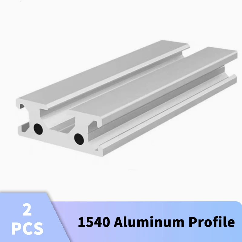 

2PCS 1540 Aluminum Profile Extrusion European Standard Anodized Linear Rail Aluminum Extrusion 1540 Profile for CNC 3D Printer P