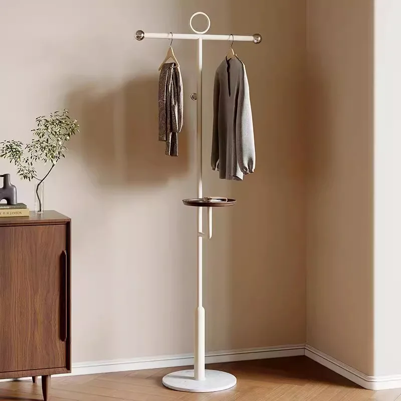 شماعة إسكندنافية لغرفة النوم من الأرض إلى السقف، شماعة حقيبة عمودية لباب تخزين المنزل، رف معطف