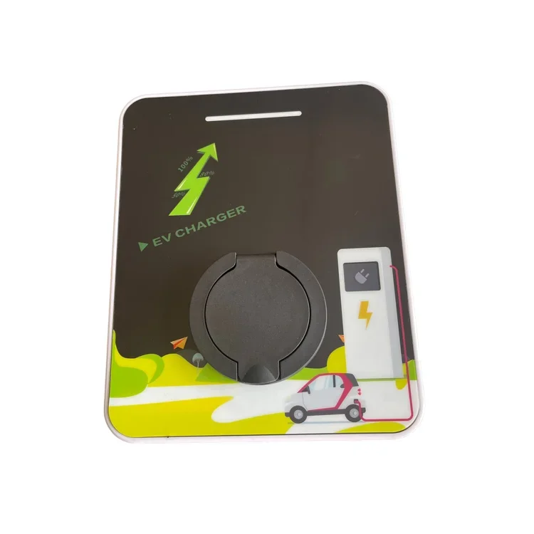 الحمل الديناميكي التجاري موازنة صندوق شاحن كهربائي ، EV محطة شحن المقبس دون كابل ، 22Kw 32A ، Ocpp1.6