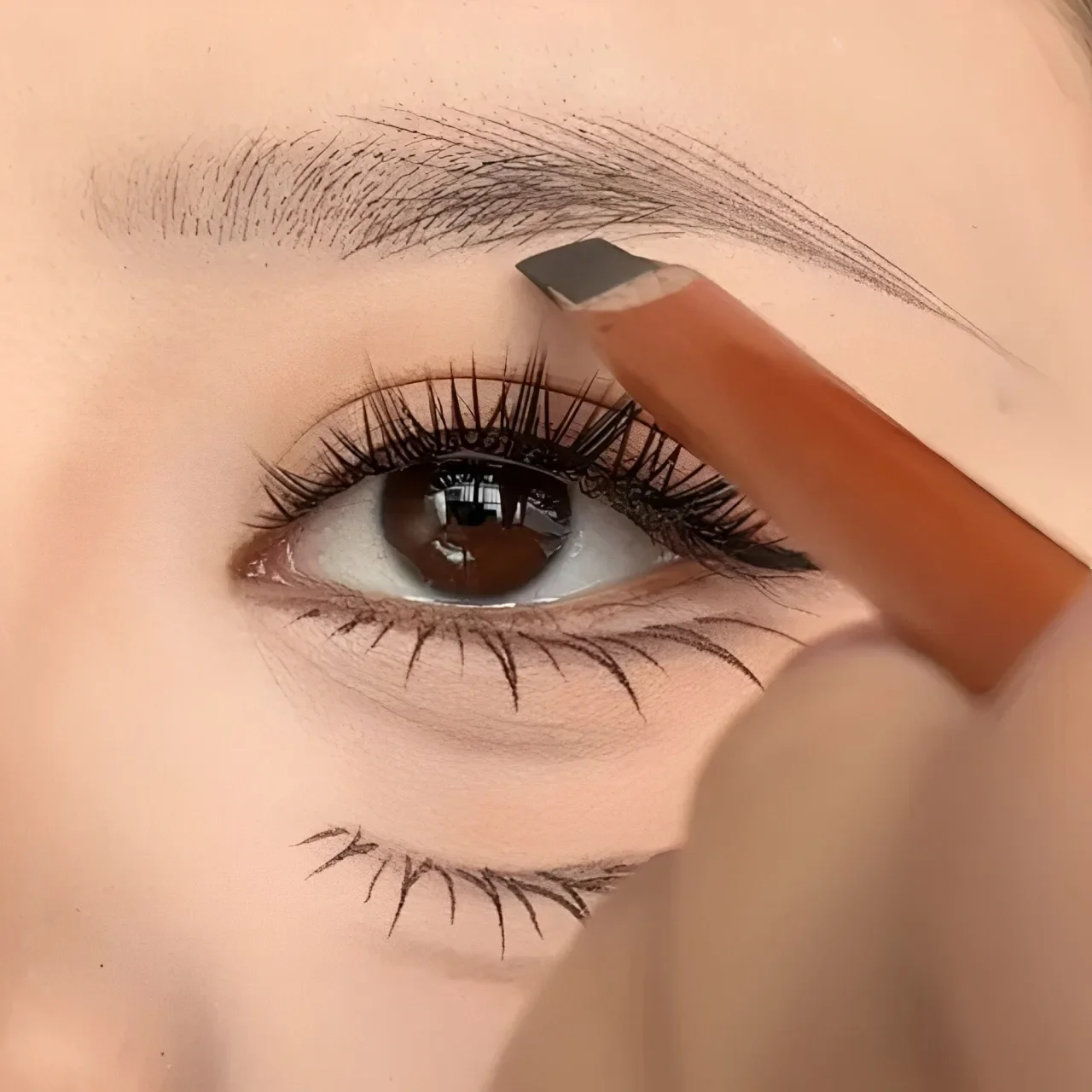 Crayon professionnel de microblading pour les yeux, outil cosmétique rehausseur de sourcils, pour tatouage, teinte artistique étanche