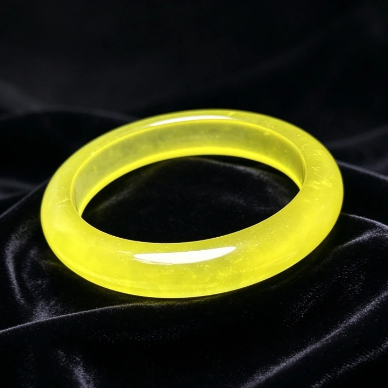 New Personalized Lemon Yellow Bracelet, Trendy Light Luxury Jewelry
