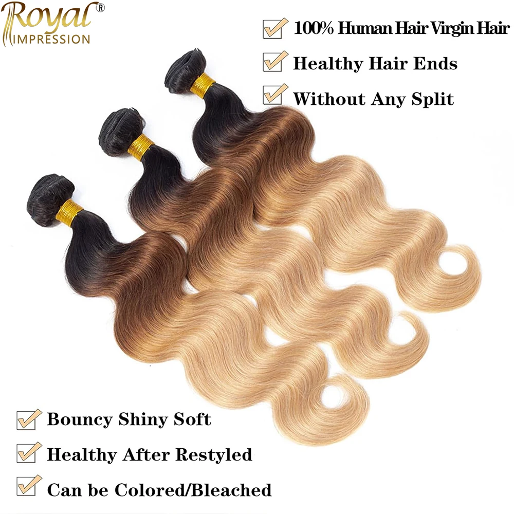 15A أومبير الملونة البرازيلي شعر مموج نسج حزم مع إغلاق ريمي حزم الإنسان مع HD الدانتيل إغلاق شقراء