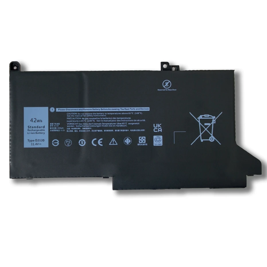 Battery DJ1J0 0G74G PGFX4 0NF0H For Latitude 12 7280 7290 E7280 E7290 13 7380 7390 E7380 E7390 14 7480 7490 E7480 E7490 Series