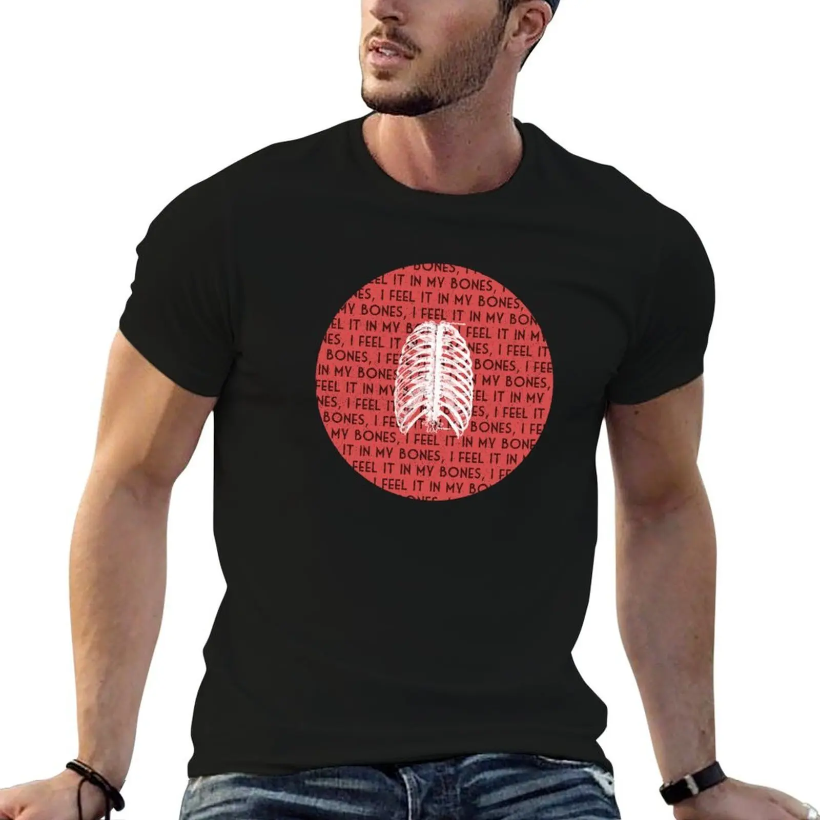 Radio active T-Shirt Funny t-shirts affliction shirts Men's cotton t-shirt