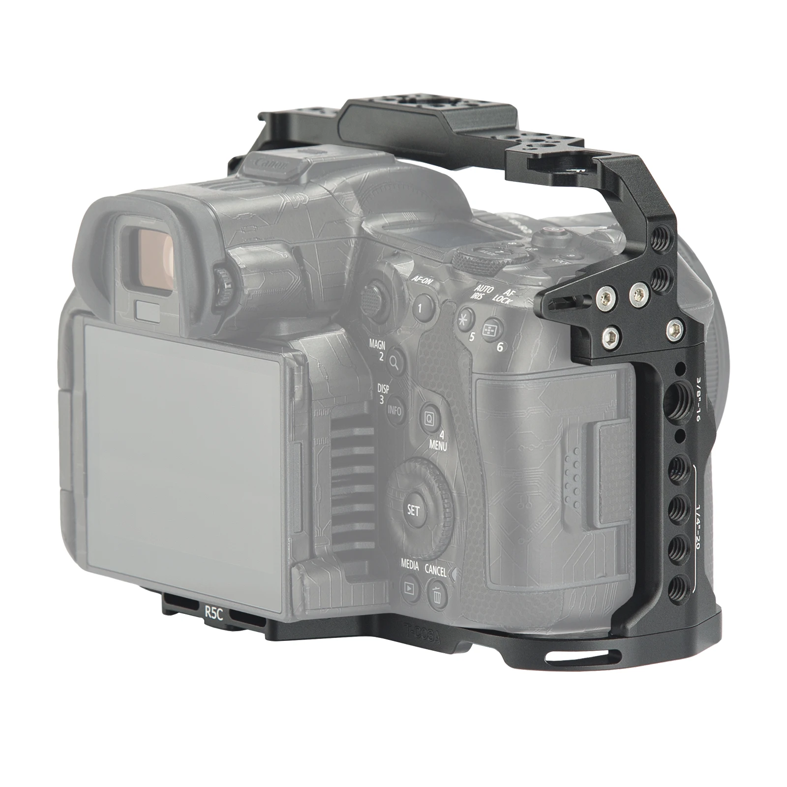 Nitze Canon R5C Camera Cage T-C03A for Canon EOS R5C/R5 Camera Protective Frame