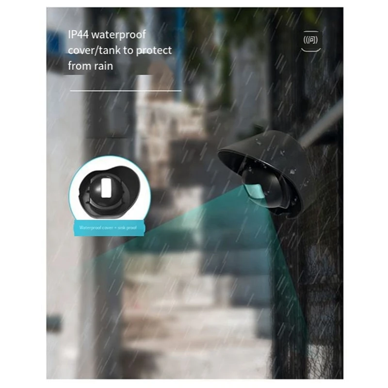 Cancello Ingresso Visitatore Campanello per porta Allarme intelligente wireless Sensore intelligente Spina UK esterna per la casa