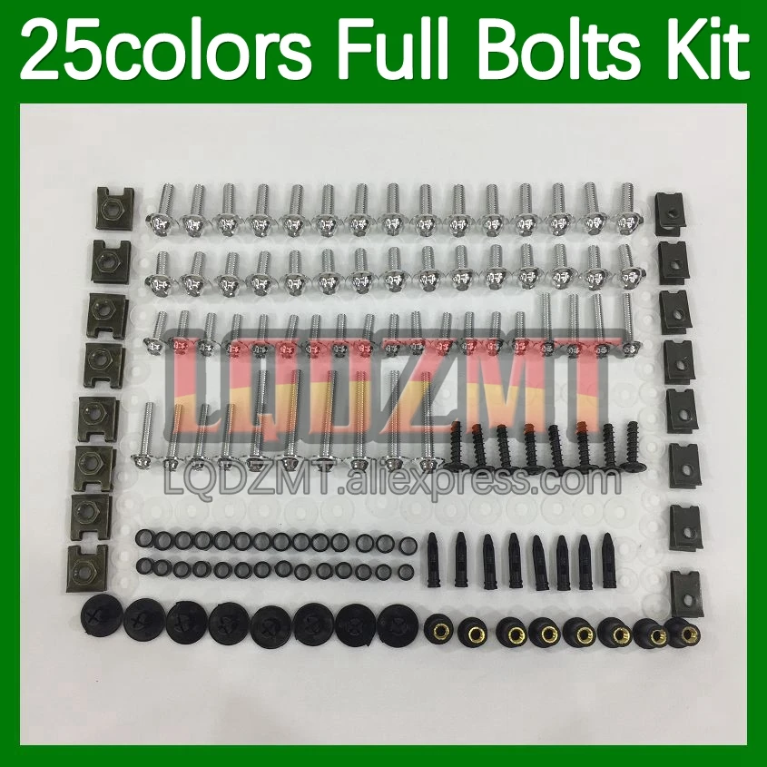 268pcs Body Bolt Full Screws Kit For SUZUKI GSXR 1000 1000C GSXR1000 K17 17 18 19 20 2017 2018 2019 2020 Fairing Bolts screw Nut