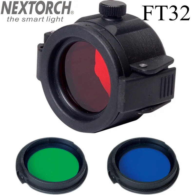 Imagem -02 - Nextorch Rgb Lanterna Filtro Substituição Lens Fitter Ft32