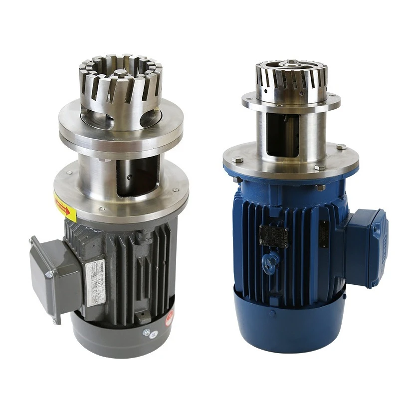 Small laboratory kettle bottom dispersion emulsifier High speed shearing emulsifying head Milk toothpaste detergent homogenizer