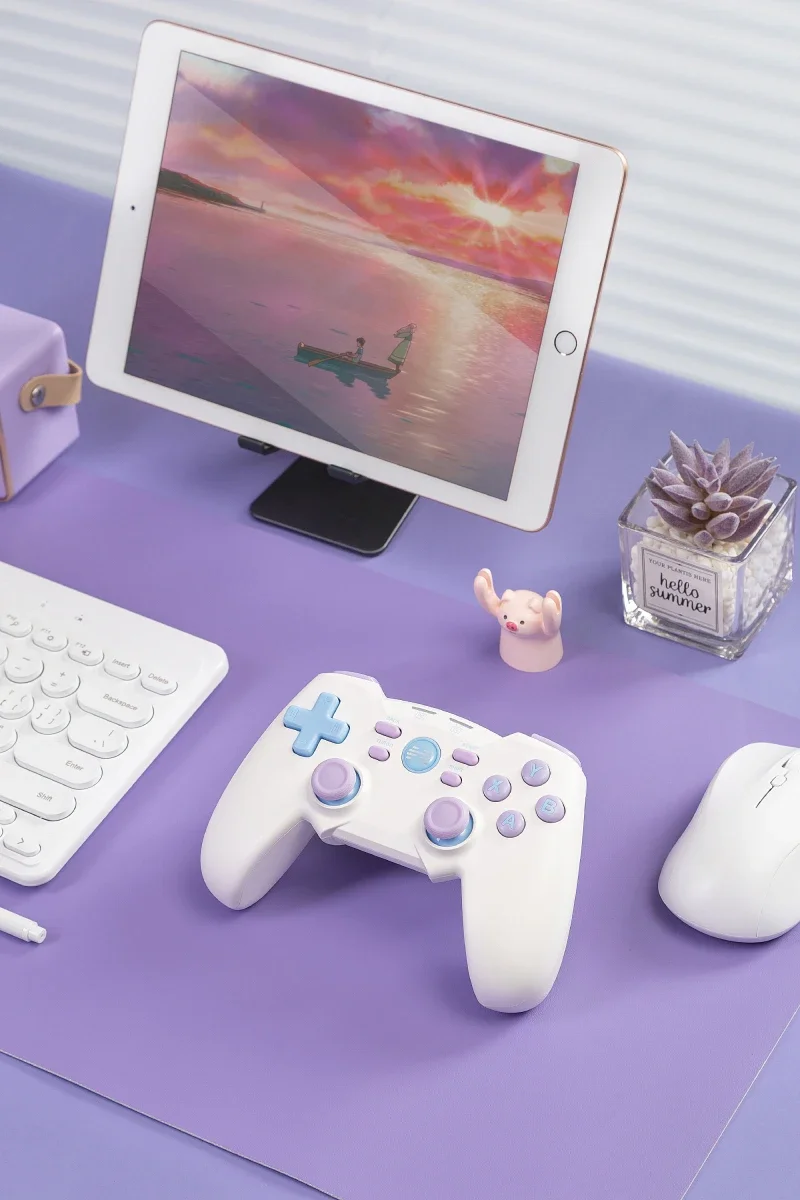 Beitong Bat 4 Dopamine Edition Gamepad 2.4G Wireless Ice Cream Color Vibration Mechanical Game Handle Controller for Steam Xbox