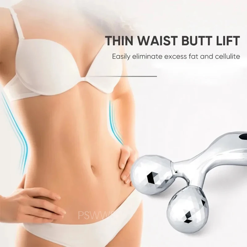 ثلاثية الأبعاد تدليك الوجه الأسطوانة Y شكل تدليك شد الوجه 360 تدوير كامل الجسم تدليك العضلات الاسترخاء الجمال الصحة تدليك الأسطوانة #3