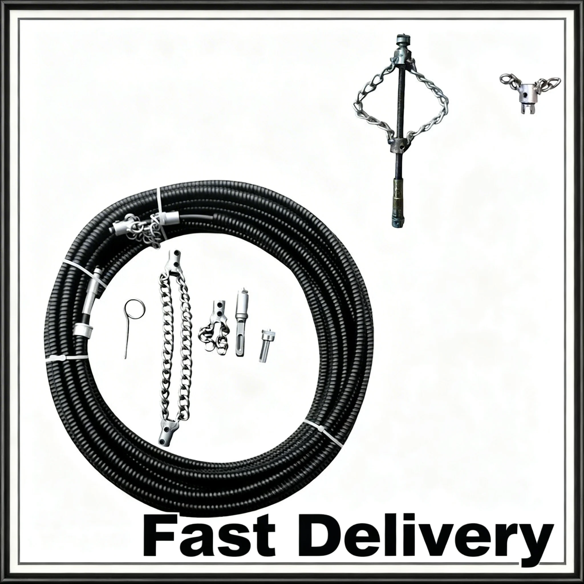 HIGH-END Electric Drill Drain Cleaner Machine 1-5 Meter with Extension Sewer Pipe Dredger Cleaning Spring Home Plumbing Tools