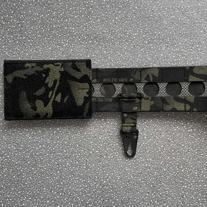 Tactical Molle Hook Belt Hanging Buckle Keychain Clasp Vest Waist Belt Hawk Hook Vest Webbing Clip Accessories view 5